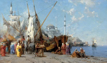 Marché à Istanbul
